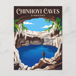 Chinhoyi Caves Zimbabwe Postcard