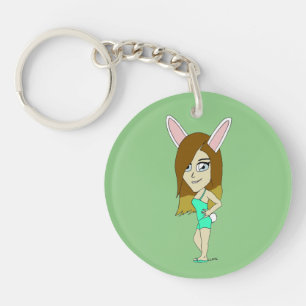 Chini Bunny girl Keychain