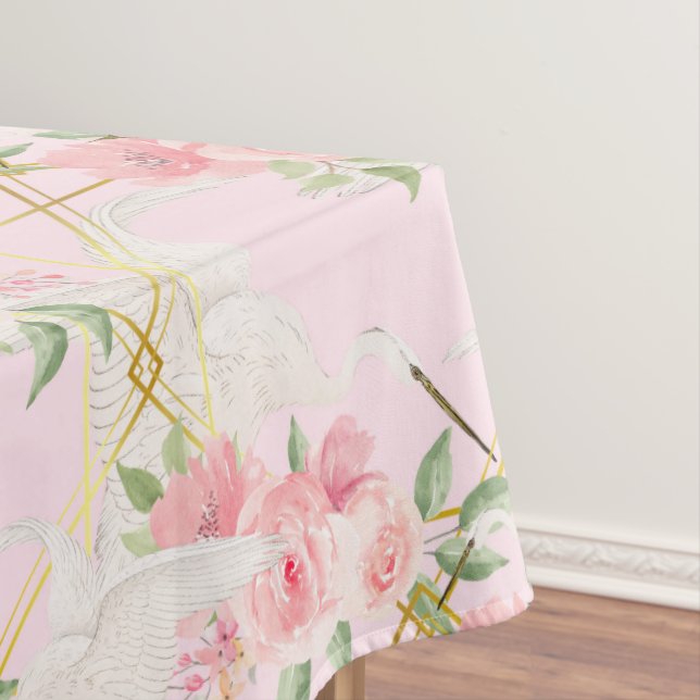 Chino, bird,birds,love,peace,heron,hope.  tablecloth (In Situ)