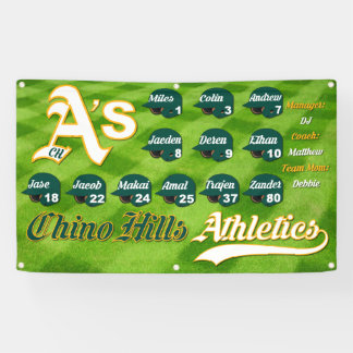 Chino Hills AA A's Banner
