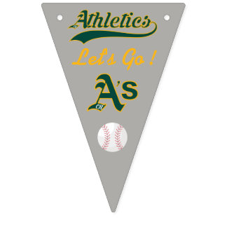 Chino Hills AA A's Bunting Flags