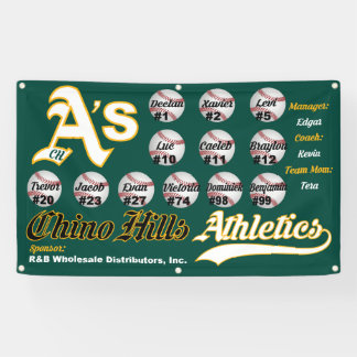 Chino Hills A's Banner