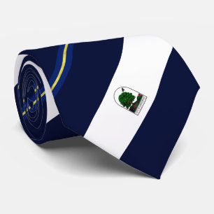 Chino Hills (California) city flag Neck Tie
