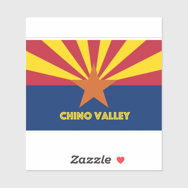 Chino Valley AZ Sticker (Sheet)