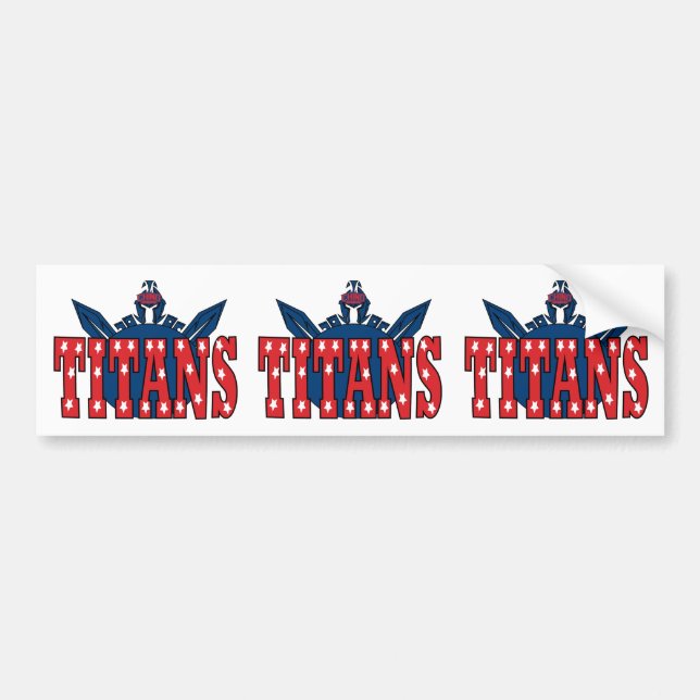 Chino Valley Titans Bumper Sticker (Front)