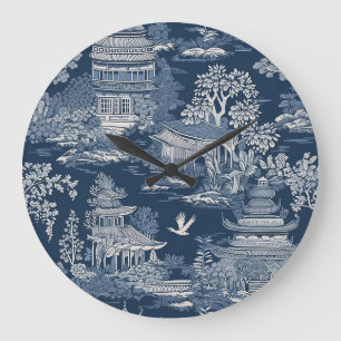 Chinoiserie 2 Wall Clock
