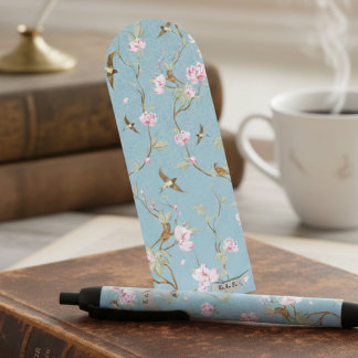 Chinoiserie Archive Powder Blue Arched Bookmark