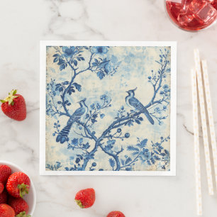 Chinoiserie Bird Haven Napkins