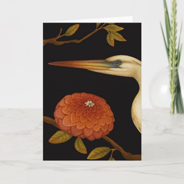 Chinoiserie Birds III - Greeting Card (Front)