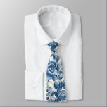 Chinoiserie Blue and White Peonies Floral Flowers Neck Tie<br><div class="desc">Featuring an elegant chinoiserie design that comes to life with intricate blue and white peony florals,  evoking a sense of sophistication and tranquility. Matching items available in store.</div>