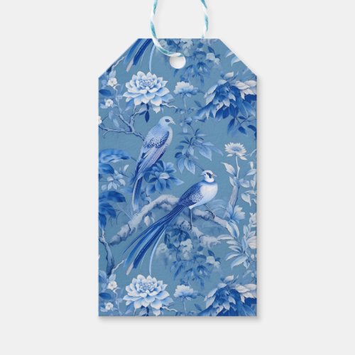 Chinoiserie Blue Gift Tags