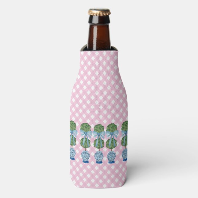 Chinoiserie Blue Ginger Jars  Jar Can  Bottle Cooler (Bottle Front)