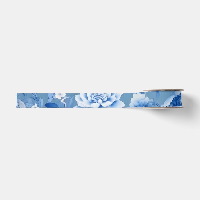 Chinoiserie Blue Ribbon (Front)
