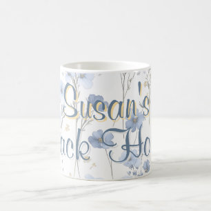 Chinoiserie Blue Toile Custom Mahjong Coffee Mug