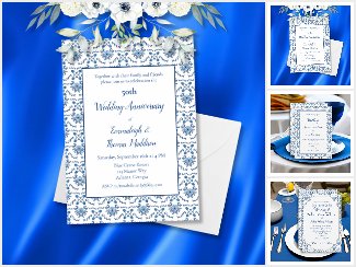 Chinoiserie Blue White Patterns