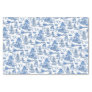 Chinoiserie Blue Willow Decoupage Tissue Paper
