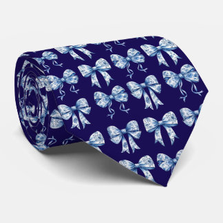 Chinoiserie Bow Coquette Neck Tie