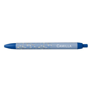 Chinoiserie Camellia Garden Custom Name Pen