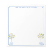 Chinoiserie Chic Lemon Tree Classic Lady's Desk 