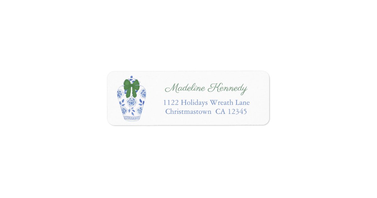 Funny christmas address labels