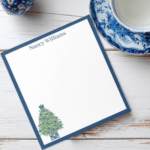 Chinoiserie Christmas Tree  Notepad