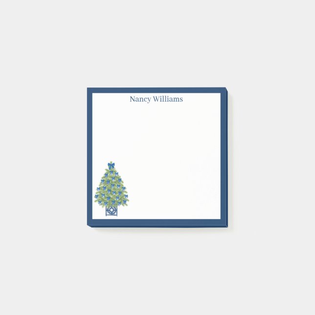 Chinoiserie Christmas Tree  Post-it Notes (Front)