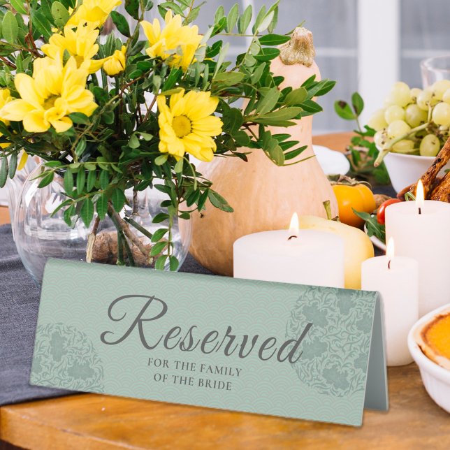 Chinoiserie Clouds Pattern Reserved Sign (Creator Uploaded)