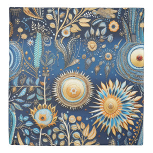 Chinoiserie Exotic Birds Botanical Pattern (2) Duvet Cover