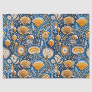 Chinoiserie Exotic Birds Botanical Pattern (2) Tissue Paper