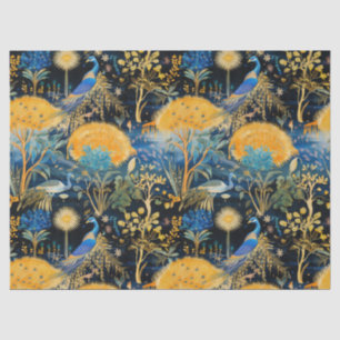 Chinoiserie Exotic Birds Botanical Pattern (5) Tissue Paper