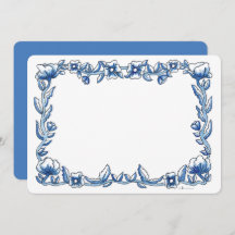 Chinoiserie Flower Border