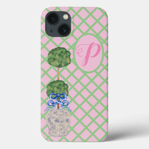 Chinoiserie Garden Topiary Ginger Jar Jars Case-Ma iPhone 13 Case
