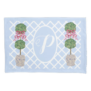 Chinoiserie Ginger Jar Jars Topiary Basket Pillow Pillow Case