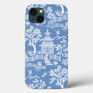 Chinoiserie Pagoda iPhone 13 Case