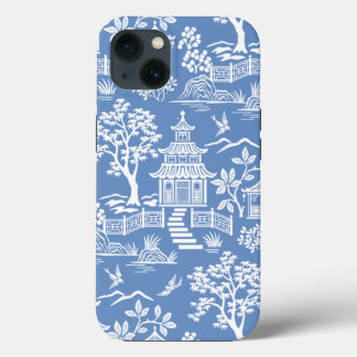 Chinoiserie Pagoda iPhone 13 Case