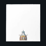 Chinoiserie Pagoda Notepad<br><div class="desc">Notepad with a charming Asian Pagoda. Chinoiserie chic!</div>