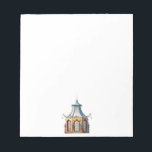 Chinoiserie Pagoda Notepad<br><div class="desc">Notepad with a charming Asian Pagoda. Chinoiserie chic!</div>