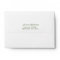 Chinoiserie pattern lined  return address 