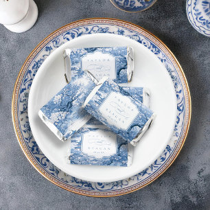 Chinoiserie Pattern Wedding ID1094 Hershey's Miniatures