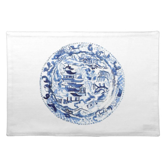 CHINOISERIE PLATE PLACEMAT (Front)