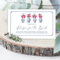 Chinoiserie Porcelain Bridal Shower Recipe Request