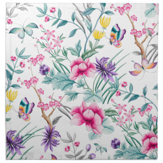 CHINOISERIE PRINT 2 CLOTH NAPKIN