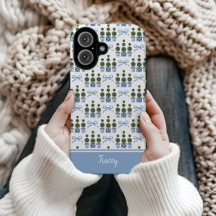 Chinoiserie Topiary Tree MagSafe Tough iPhone 17 Case