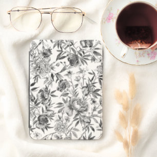 Chinoiserie Watercolor Floral Botanical Painting Kindle Cover