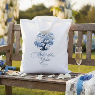 Chinoiserie Wedding Tree Motif Mother Groom ID1094 Grocery Bag