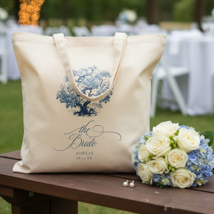 Chinoiserie Wedding Tree Motif The Bride ID1094 Tote Bag