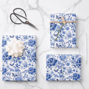 Chinoiserie Wrapping Paper Sheets