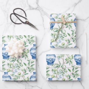 Chinoiserie Wrapping Paper Sheets