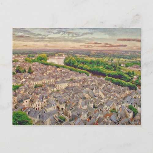 Chinon Provence France by Shawna Mac Postcard