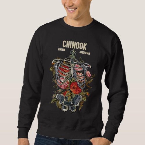 Chinook American Indian Tribe Indigenous BOHO Trib Sweatshirt